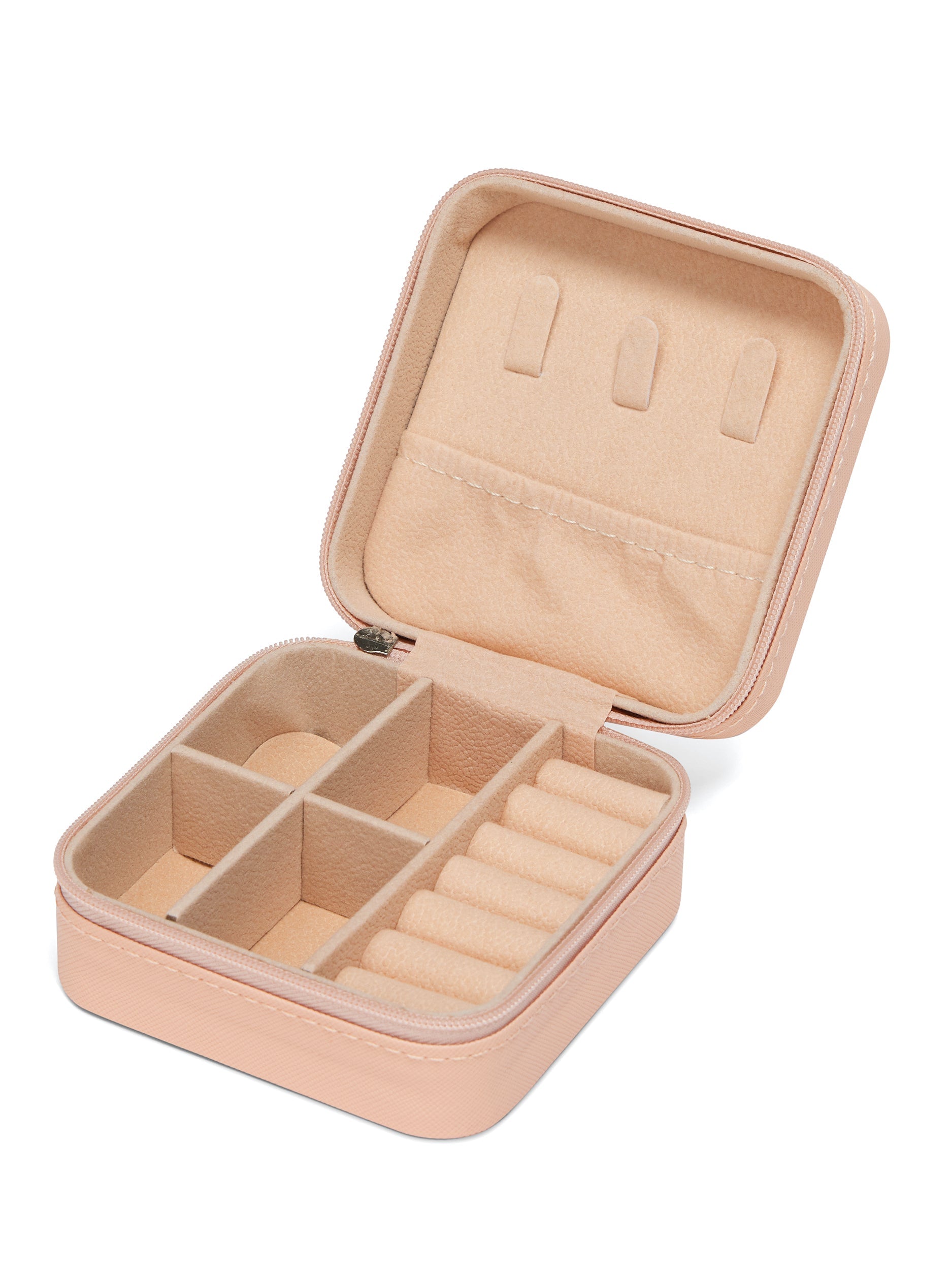 Pink Travel Jewellery Box